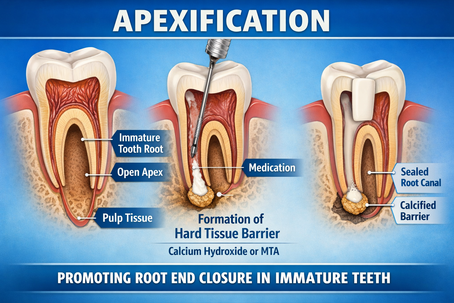 What is the Apexification Procedure?